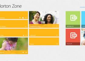 Norton Zone Cloud File Sharing screenshot