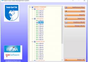 Sport Club Ticket Management System screenshot