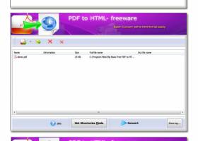 Flash Brochure Free PDF to HTML screenshot