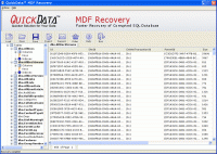 Corrupt SQL Database Recovery Tool screenshot