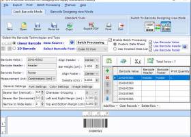 Distribution Barcode Creating Program screenshot