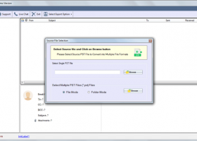 TrustVare PST Converter screenshot