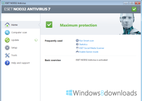 NOD32 Antivirus (32 bit) screenshot