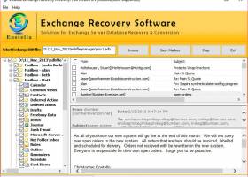 Recover EDB Mailbox screenshot