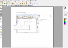 PDF Editor Objects screenshot