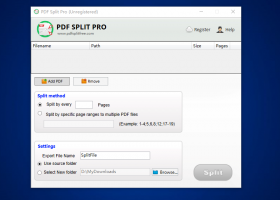PDF Split Pro screenshot