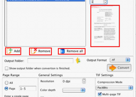 PDF to Image Converter for Mac screenshot
