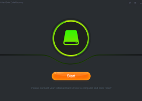 Shining External Hard Drive Data Recover screenshot
