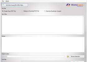 Datavare EML to PST Converter Expert screenshot