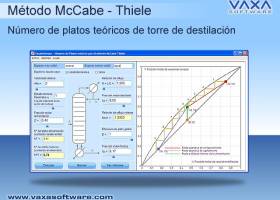 DTDF - Columna destilacion McCabe Thiele screenshot