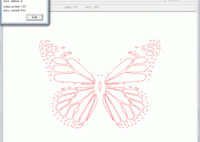 DXF R12 CNC Polyline Reducer screenshot