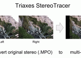 Triaxes StereoTracer screenshot