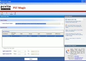 PST Merge screenshot