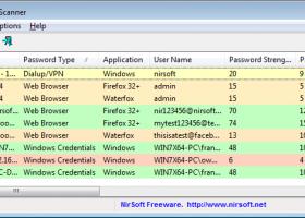 Password Security Scanner Portable screenshot