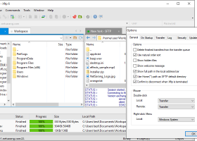Xftp screenshot