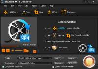 Bigasoft MP4 Converter screenshot