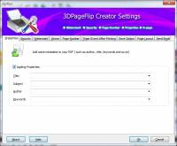 3DPageFlip PDF Creator  - freeware screenshot