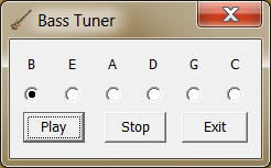Bass Tuner screenshot