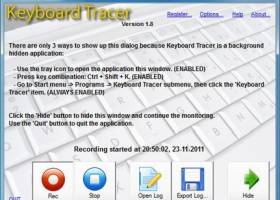 Keyboard Tracer screenshot