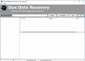 Exchange EDB File Recovery screenshot