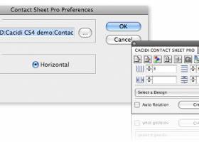 Cacidi Contact Sheet Pro screenshot