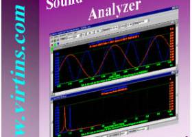 Virtins Sound Card Spectrum Analyzer screenshot