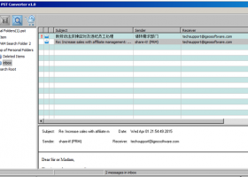 IGEO OST TO PST CONVERTER screenshot