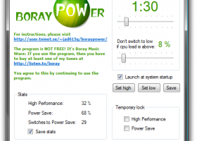 Boray POWer screenshot