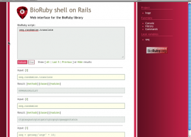 BioRuby screenshot