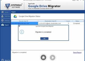 SysTools Google Drive Migrator screenshot