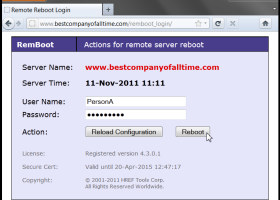 RemBoot screenshot