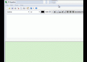FX Equation screenshot