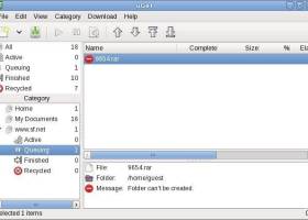 Uget screenshot