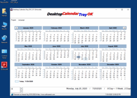 Desktop.Calendar.Tray.OK screenshot