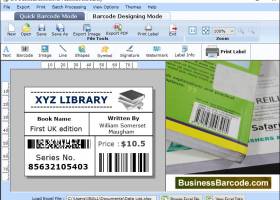 Barcode for Library System screenshot