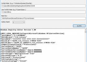 OfflineRegistryView screenshot