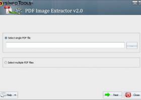 SysInfoTools PDF Image Extractor screenshot