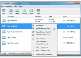 Sync Breeze Pro screenshot