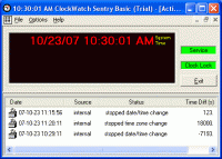 ClockWatch Sentry screenshot