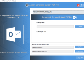 Aryson PST Compress Tool screenshot