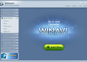 WinAVI All In One Converter screenshot