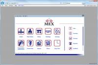 MEX Maintenance Software screenshot