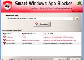 Smart Windows App Blocker screenshot