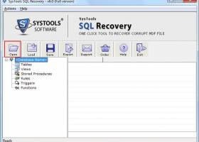 SysTools SQL Recovery screenshot