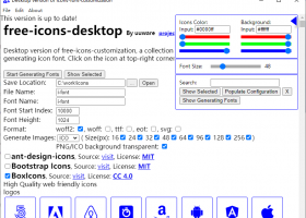icons-font-desktop for Windows screenshot