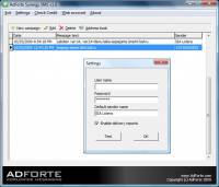 AdForte Synergy SMS screenshot