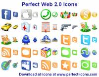Perfect Web 2.0 Icons screenshot