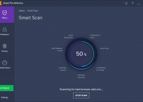 avast!  Pro Antivirus screenshot