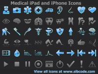 Medical iPad and iPhone Icons screenshot