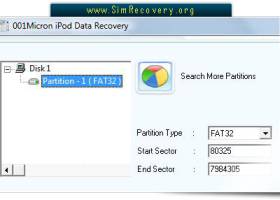 iPod MP3 Songs Recovery screenshot